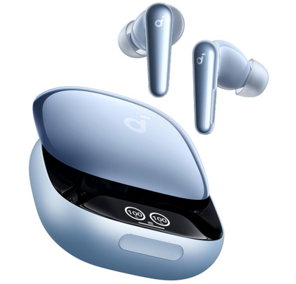 Soundcore Liberty 4 Pro by Anker, Noise Cancelling Wireless Earbuds, 7-Sensor and Real-Time Adaptive Noise Cancelling, 2× Faster Charging, Studio-Level Hi-Fi Music, Clear Calls with 6 Mics and AI