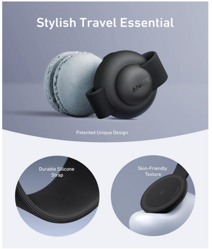 Anker MagSafe Compatible MagGo UFO 3-in-1 Charger, iPhone 17 Wireless Charging Station, 15W Qi2 Certified, Foldable Travel Charging Pad, for iPhone 17/16/15/14, AirPods, Apple Watch (Not a Power Bank)