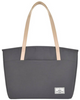 Wiwu Ora Tote Women Bag, Fits Up to 14" Laptop , Skin-friendly and Soft Lining, Durable YKK Zipper, Individual Laptop Compartment, Water-resistant Material, Gray | OTLB14G