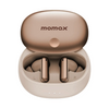 Momax 1-Vibe Lite True Wireless Noise Cancelling Earbuds - Sandtone