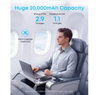 Anker 87W 20,000mAh Laptop Power Bank with Built-in USB-C Cable - Black