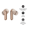 Momax 1-Vibe Lite True Wireless Noise Cancelling Earbuds - Sandtone