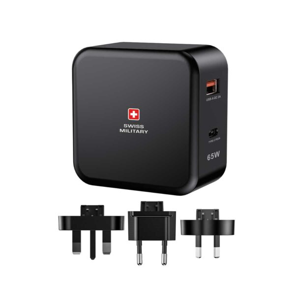 Swiss Military Power Station PD AC-Charger 65W  - Black