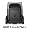 EcoFlow DELTA 3 Ultra Portable Power Station, 3072Wh High Capacity Battery, 3600W AC Output With 7200W Surge, LiFePO4 Long Life Battery, Fast Charging Support, Smart App Control