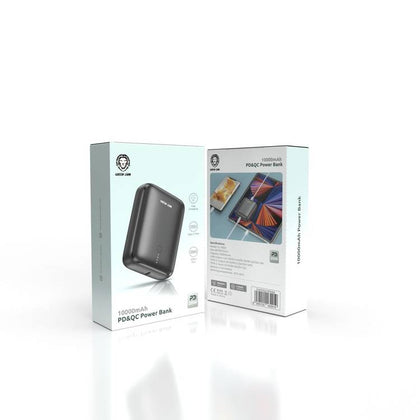بنك طاقة جرين ليون PD و QC 10000 مللي أمبير PD 20 واط - أسود