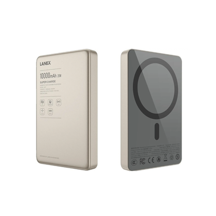 Lanex Power Bank 10000mAh Titanium Gold – N37