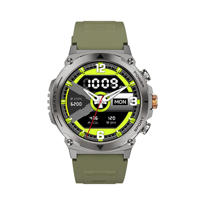 WiWU SW03 Waterproof IPX68 Smart Watch - Silvery/Green