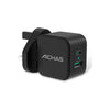 Achas Dual Port wall charger 20W USB C PD Fast Charger