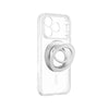 AmazingThing Titan Pro Lens Ring Set Case for iPhone 18 Pro / 17 Pro with Camera Cover and Magnetic Ring Compatible with MagSafe - Clear