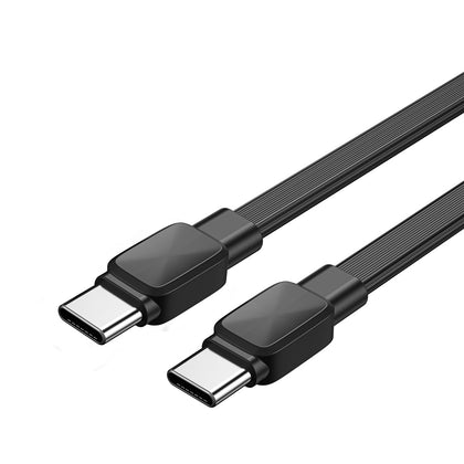Wiwu Bravo PD Type-C to Type-C Charging Cable 1m Black