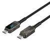Wiwu Wi-C038 Titan Series Type-C to Type-C PD 100W LED Digital Display Charging and Data Cable 1.2M