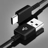 Samsung EP-DG930 1.5m USB A USB C Male Male Black USB Cable - Black (2pcs) Original
