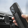 Uniq Iphone 13 Pro Max  Hybrid Heldro Mount case / cover - GRAPHITE (GRAPHITE) - كفر حماية مع قبضه مغناطيسيه من شركة يونيك