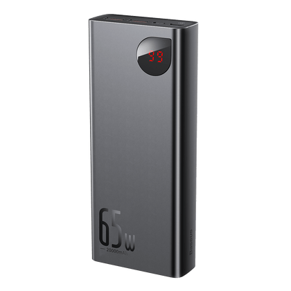 Baseus Adaman Metal Digital Display Quick Charge Power Bank 20000mAh 65W