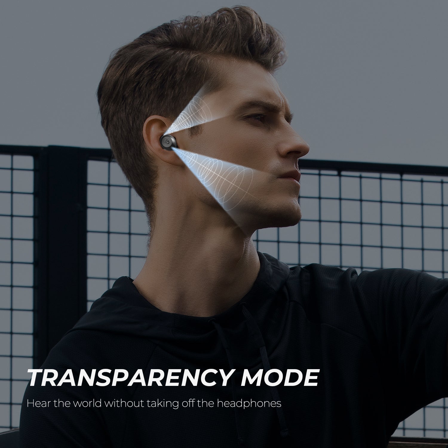 SOUNDPEATS T2 True Wireless Hybrid ANC In-Ear Earbuds - سماعة لاسلكية