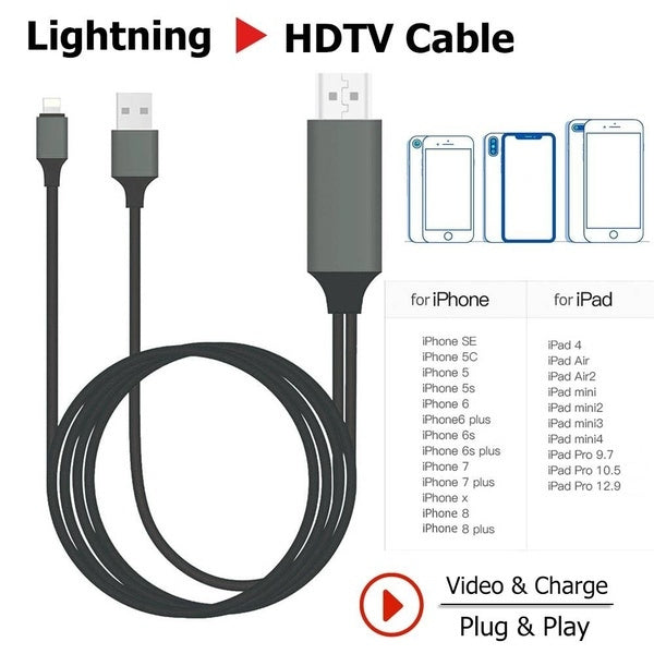 Lightning to HDTV Cable - كابل محول من Lightning إلى HDTV