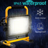 Rechargeable Portable LED 150W Work Light with Stand (Solar)