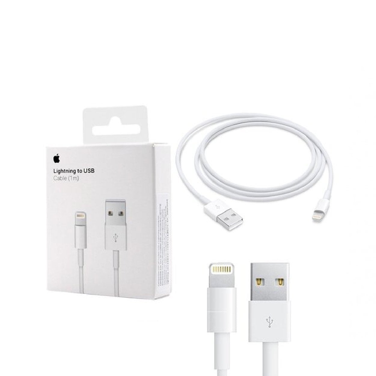 sekvens parallel kupon Apple Lightning to USB Cable 1M (Original) – EM Square