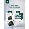 Green Lion Mini Pro Fast PD GaN Charger 33W UK - White