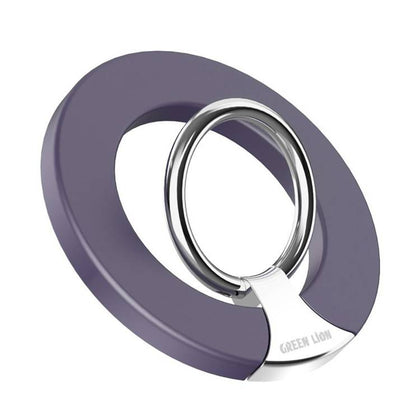 Green Lion Magnetic Ring Buckle - Purple - مقبض حمل الهاتف ٣٦٠ درجة من شركة قرين لايون