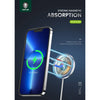 Green Transparent Magnetic Wireless Charger 1M 15W - Clear