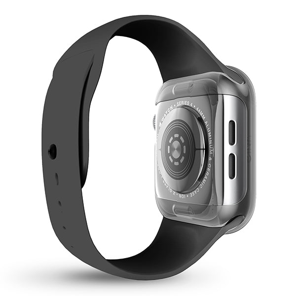 Uniq Garde Hybrid Apple Watch Case 45mm for Apple Watch 7 Smoke (Tinted Grey)