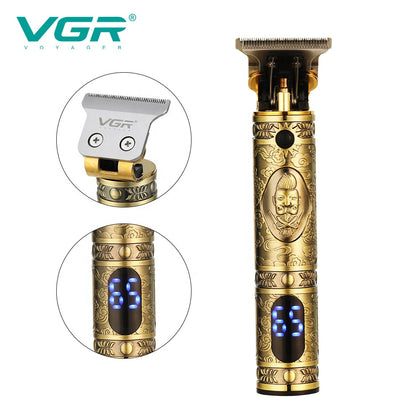 VGR V-228 Runtime: 180 min Trimmer for Men  (Gold)