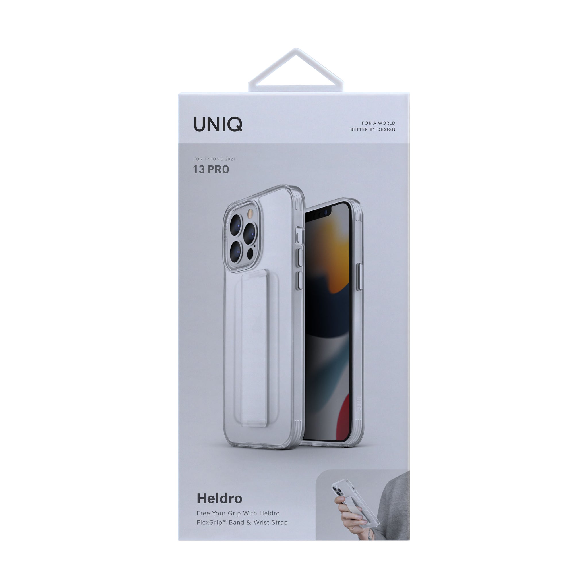 Uniq Hybrid Iphone 13 pro Heldro - Lucent (CLEAR)