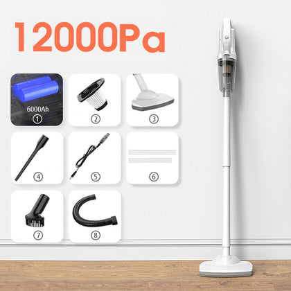 Baseus 12000Pa Powerful Suction Wireless Handheld Vacuum Cleaner with LED Light