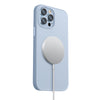 Uniq Iphone 13 Pro / Pro Max Hybrid Lino Hue Mobile Cover / Case  with Magsafe Compatibility - ARCTIC BLUE)