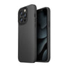 Uniq Iphone 13 Pro Lino Mobile Cover / Case  - INK (BLACK) - كفر سليكون من شركة يونيك