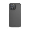 Uniq Iphone 13 Pro Lino Mobile Cover / Case  - INK (BLACK) - كفر سليكون من شركة يونيك