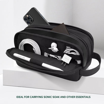 Green Elegant Pouch - Black - شنطة للإكسسوارات من شركة قرين لايون