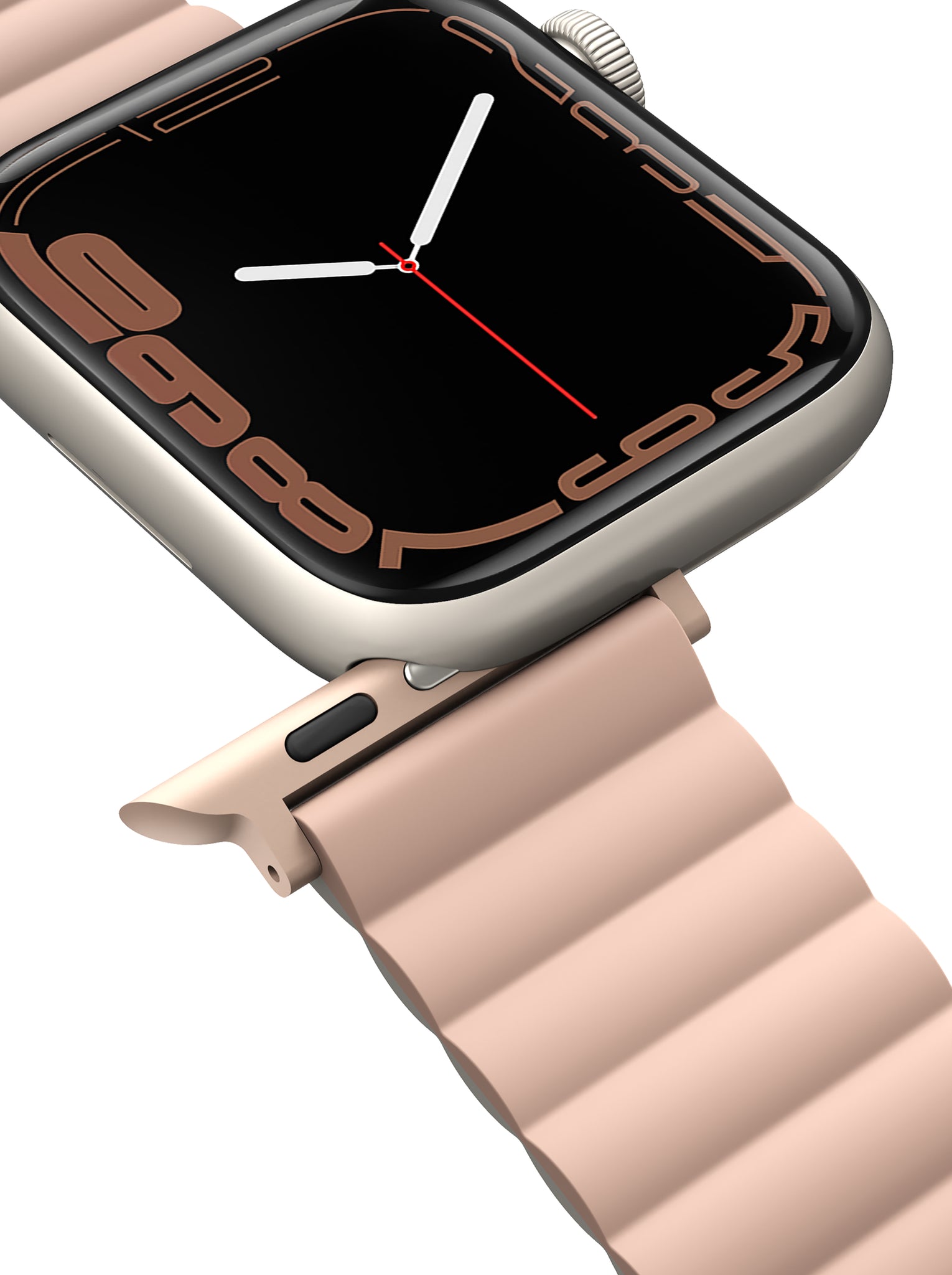 Uniq Revix Reversible Magnetic Apple watch strap 41/40/38MM - BLUSH (PINK/BEIGE)
