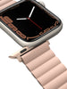 Uniq Revix Reversible Magnetic Apple watch strap 45/44/42MM- BLUSH (PINK/BEIGE)