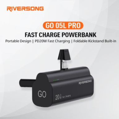 Riversong GO 05L PD Powerbank lightning