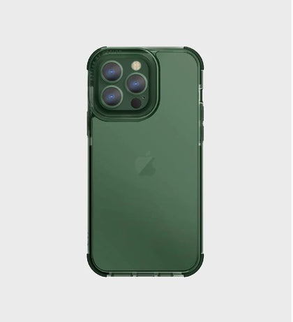 Uniq Iphone 13 Pro Hybrid Combat Case/Cover  - HUNTER (GREEN) - كفر شفاف من شركة يونيك