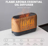 Flame Aroma Diffuser 3D flame fragrance Humidifier 200ml