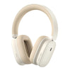 Baseus H1 Bowie Noise-Cancelling Wireless Headphone 70 Hour of Battery Life Type-C Charge Interface - Creamy white