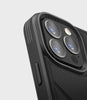 Uniq Iphone 13 Pro Hybrid Transforma Mobile Cover / Case with Magsafe Compatibility - EBONY (BLACK) - كفر حماية مع ستاند و مق سيف من شركة يونيك