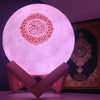 SQ-510 Moon Lamp Quran Speaker with 7 colors and Remote Control - مكبر صوت بتصميم مصباح بشكل قمر للقرآن