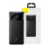 Baseus Bipow Digital Display Power Bank 20000mAh 20W 2xUSB, USB-C, Micro Black
