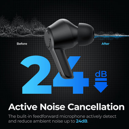 SOUNDPEATS T3 Active Noise Canceling TWS Earbuds - سماعة لاسلكية